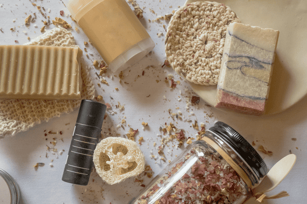 soaps and beauty products